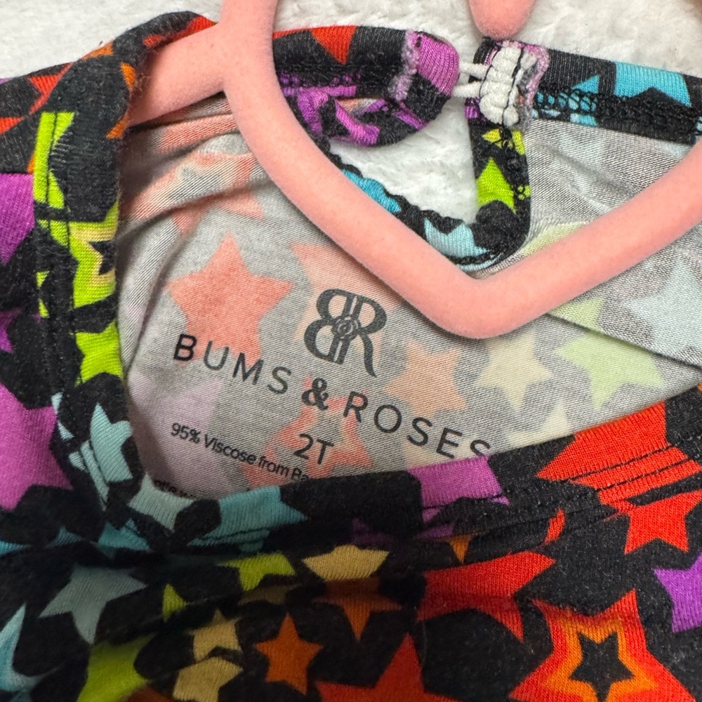 Bums & Roses Star Ruffle Dress - Picture 3 of 3